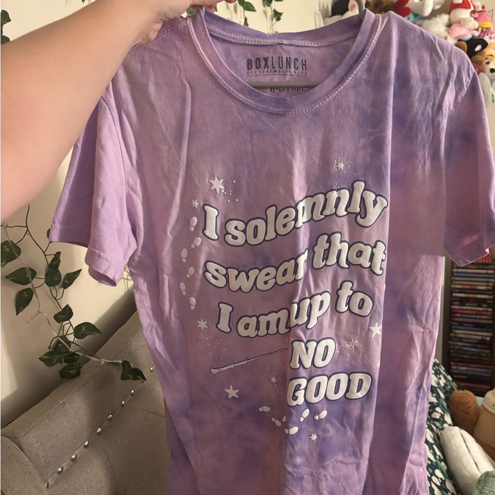 Harry Potter Purple Graphic Tee